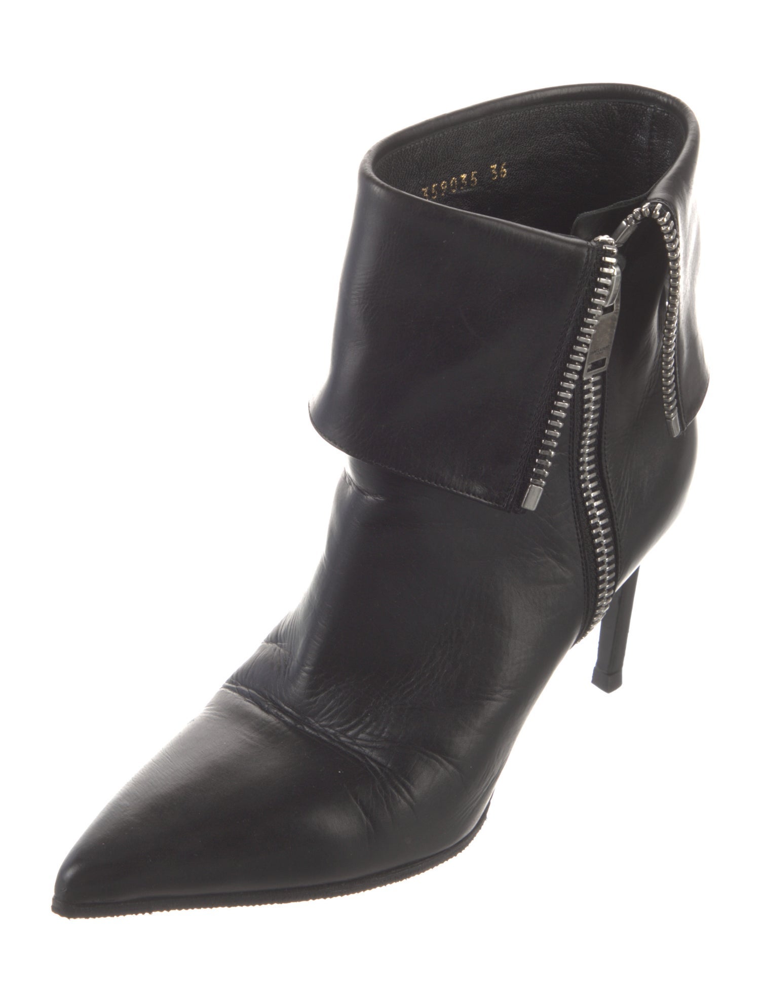 Saint Laurent Leather Boots