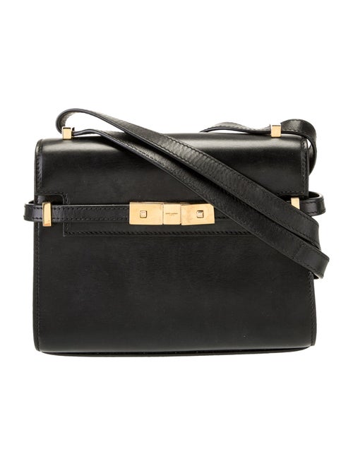 Saint Laurent Leather Manhattan Mini 2023