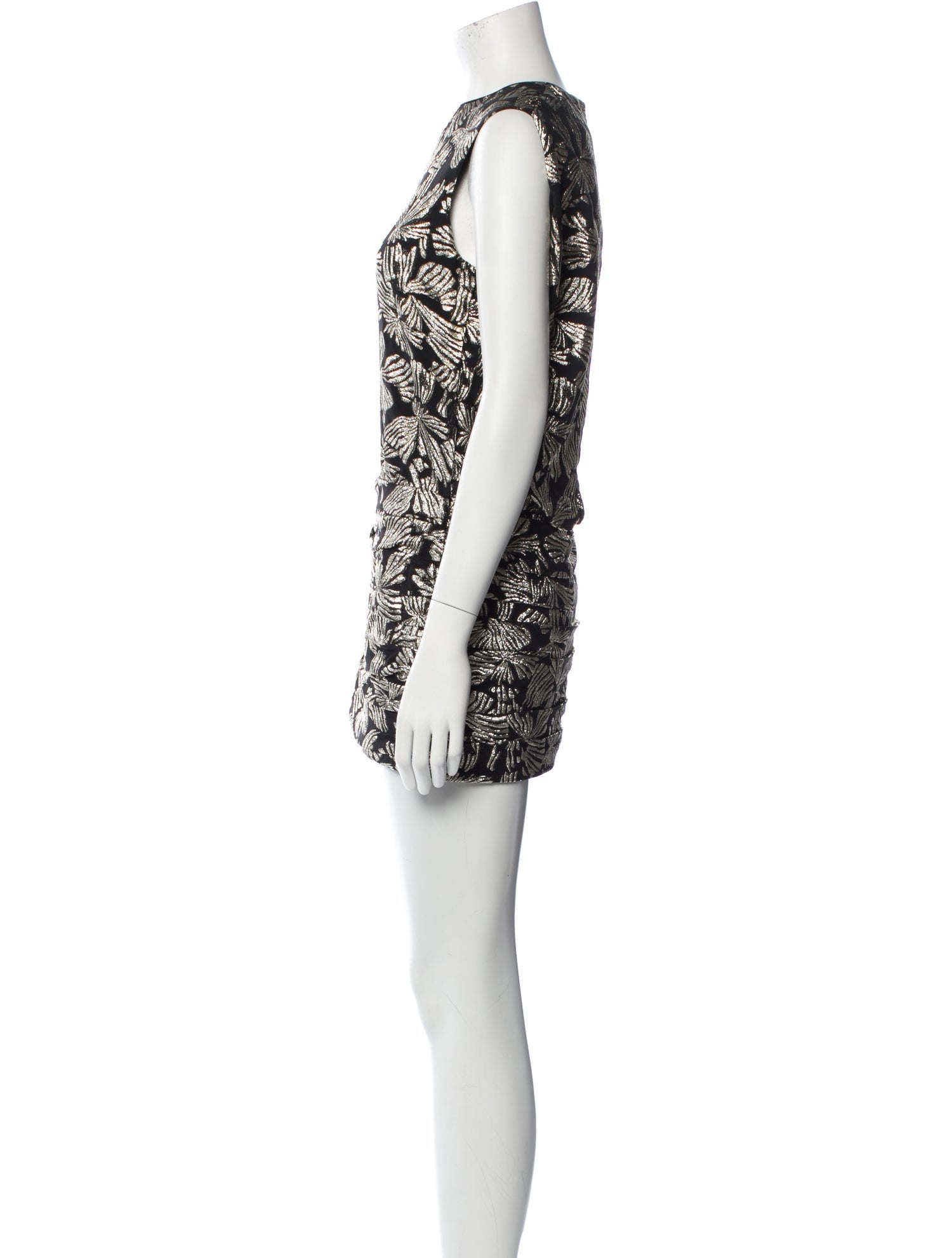 Saint Laurent Silk Mini Dress w/ Tags