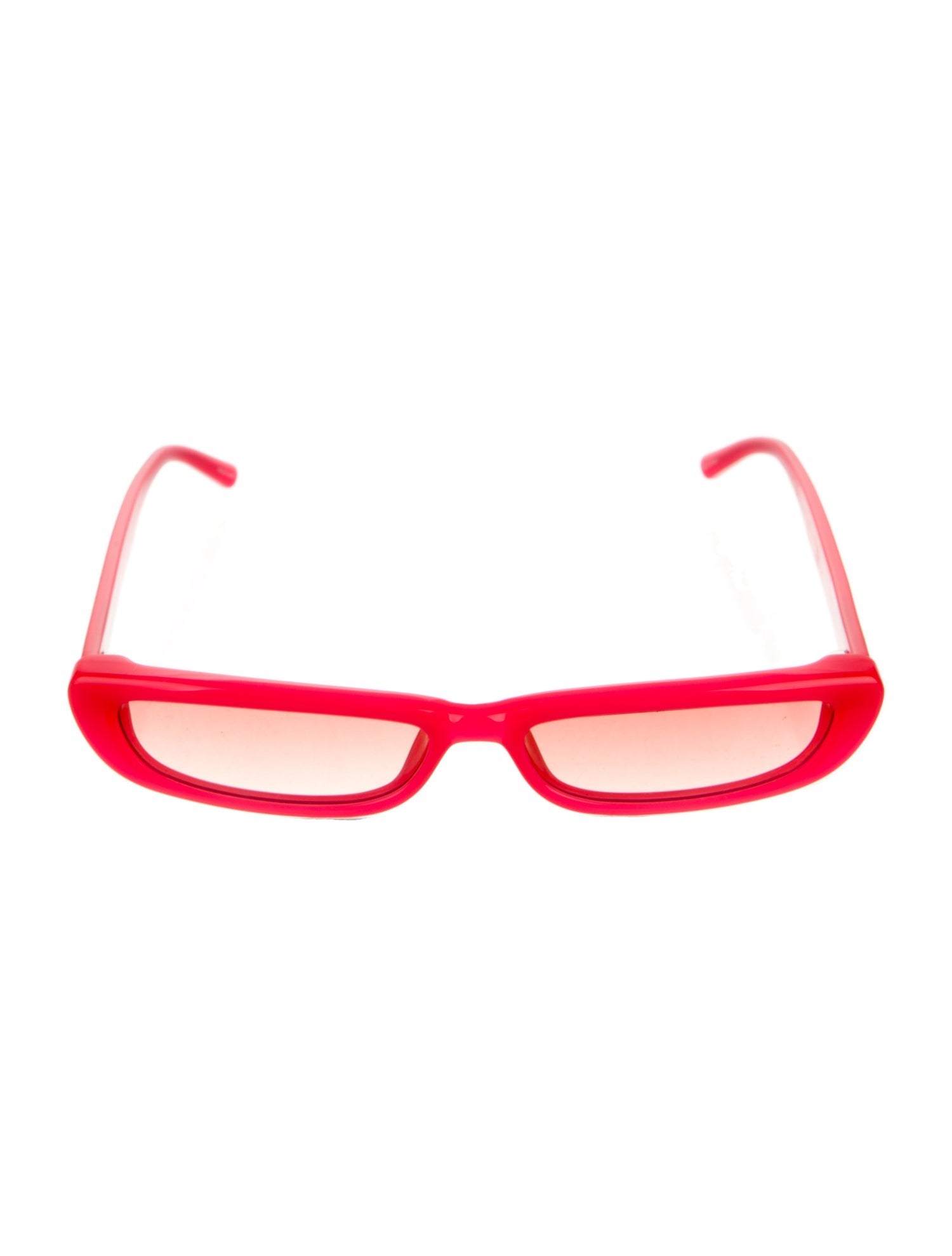 The Attico x Linda Farrow Square Tinted Sunglasses