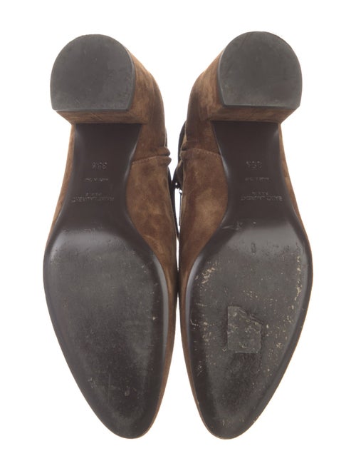 Saint Laurent Suede Sock Boots