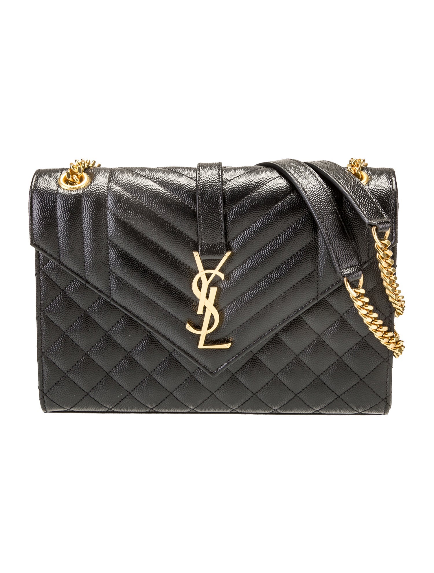 Saint Laurent Quilted Envelope