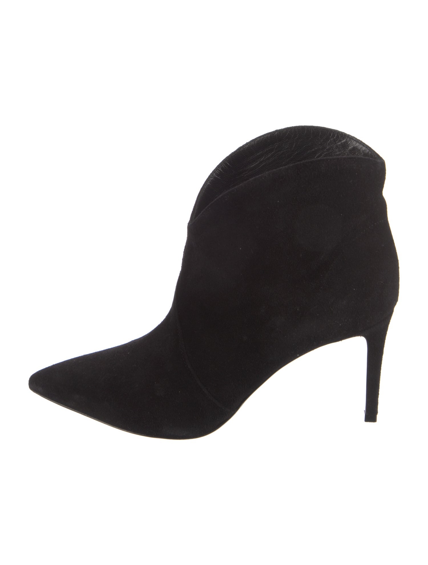 Saint Laurent Suede Western Boots