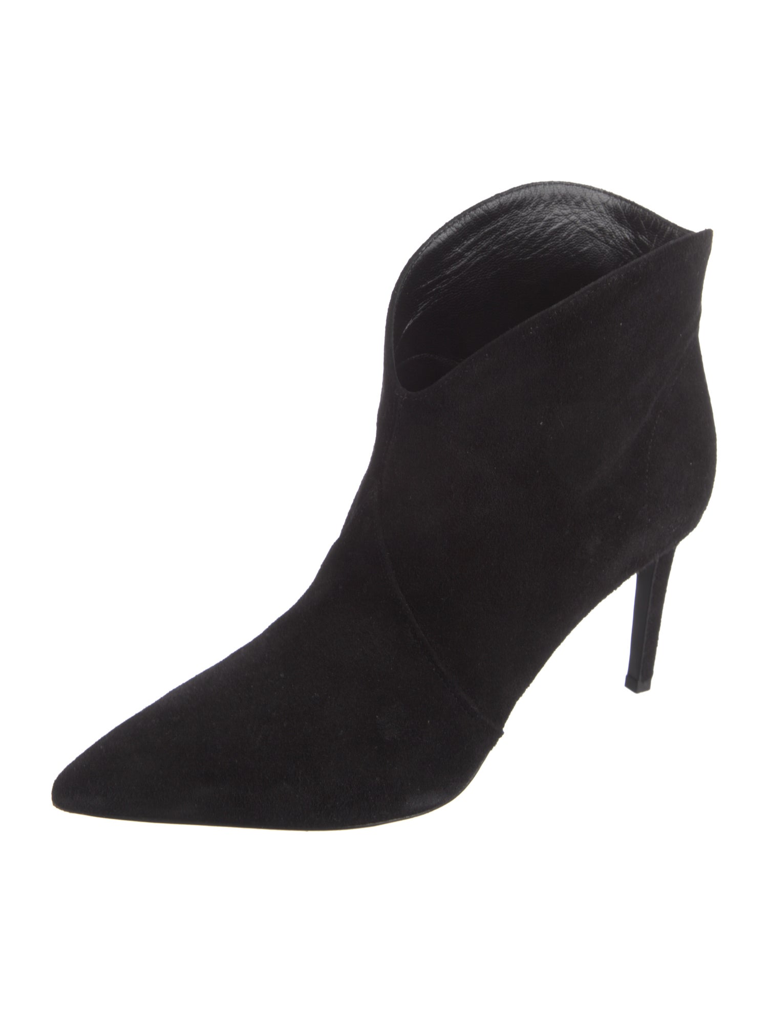 Saint Laurent Suede Western Boots