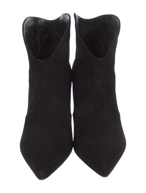 Saint Laurent Suede Western Boots