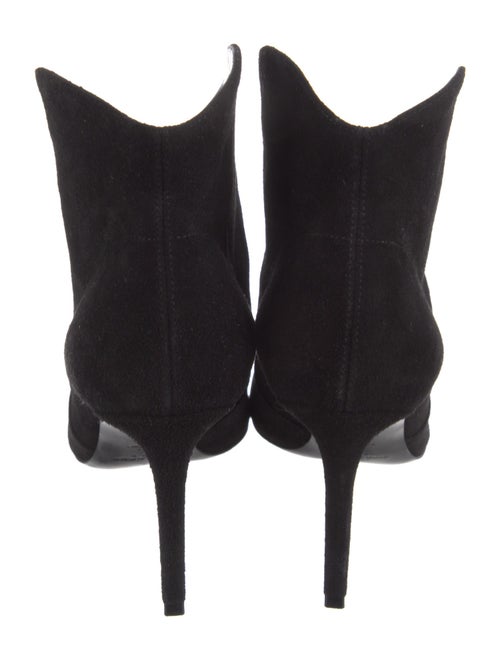 Saint Laurent Suede Western Boots