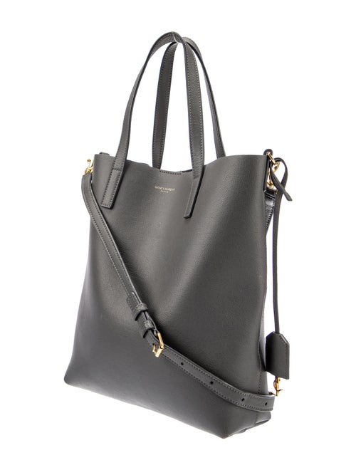 Saint Laurent Leather Tote Small