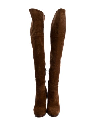 Saint Laurent Suede Boots