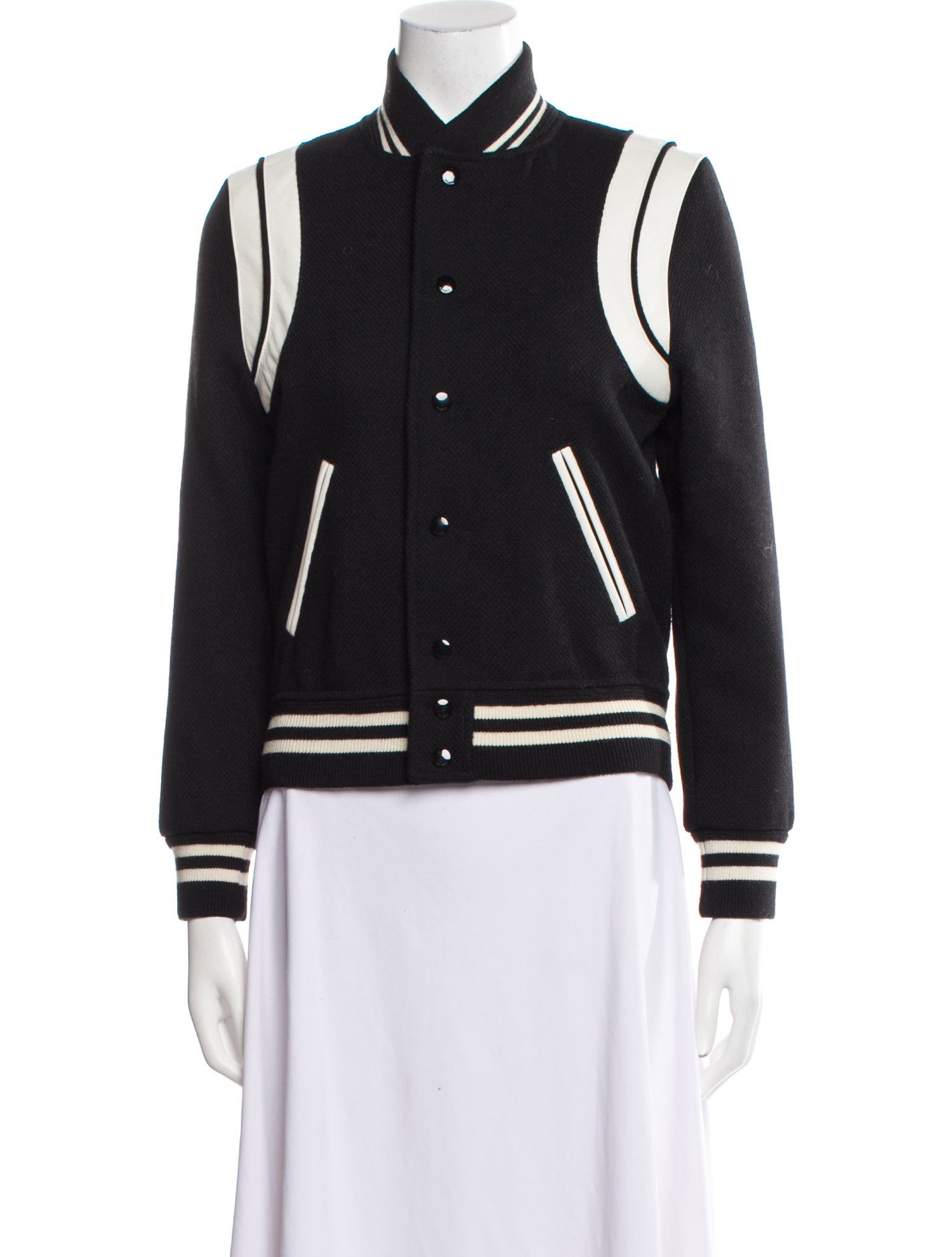 Saint Laurent 2021 Wool Bomber Jacket