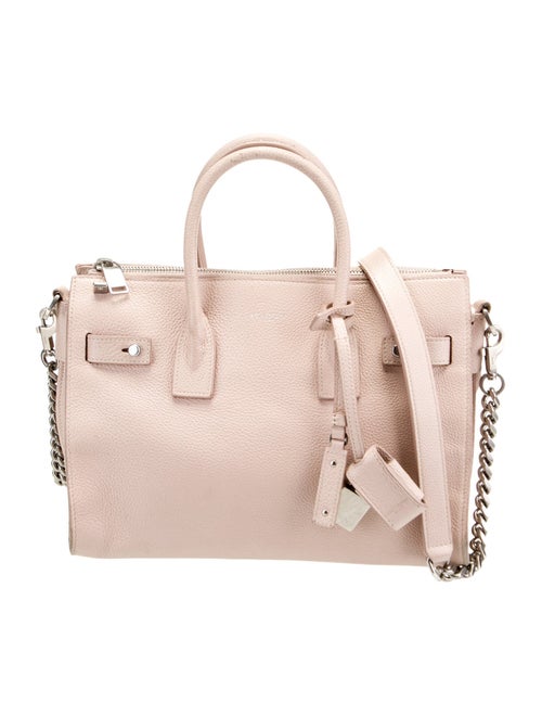 Saint Laurent Leather Sac De Jour