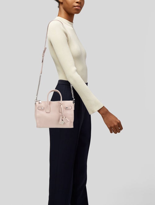 Saint Laurent Leather Sac De Jour