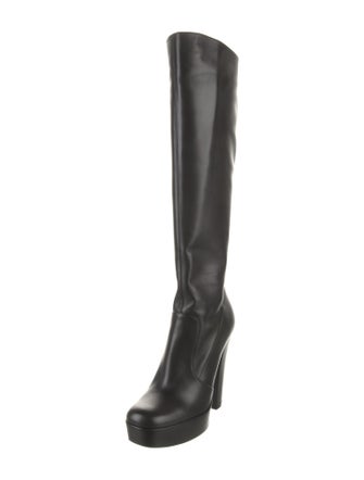 Saint Laurent Leather Boots