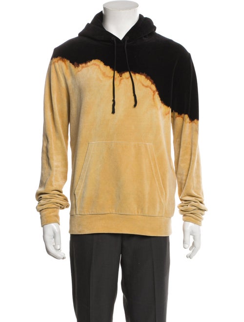 Saint Laurent 2020 Colorblock Pattern Hoodie