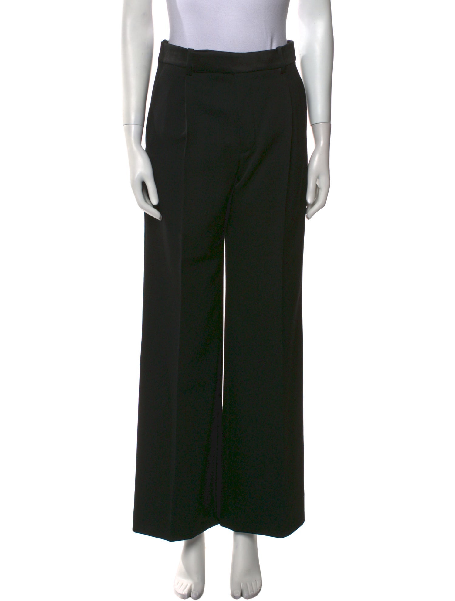 Saint Laurent Wool Wide Leg Pants