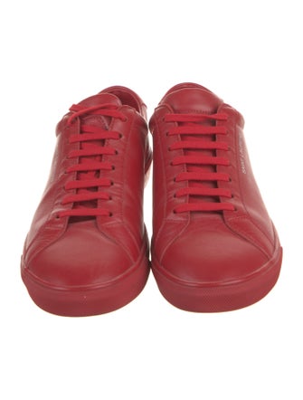 Saint Laurent Leather Sneakers
