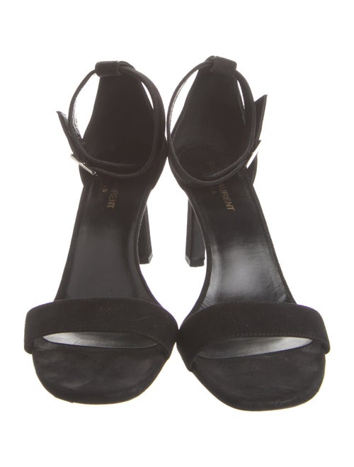 Saint Laurent Suede D'Orsay Pumps