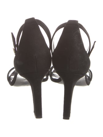 Saint Laurent Suede D'Orsay Pumps