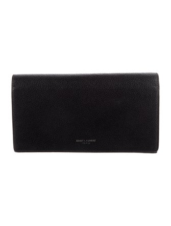 Saint Laurent 2015 Leather Bifold Wallet