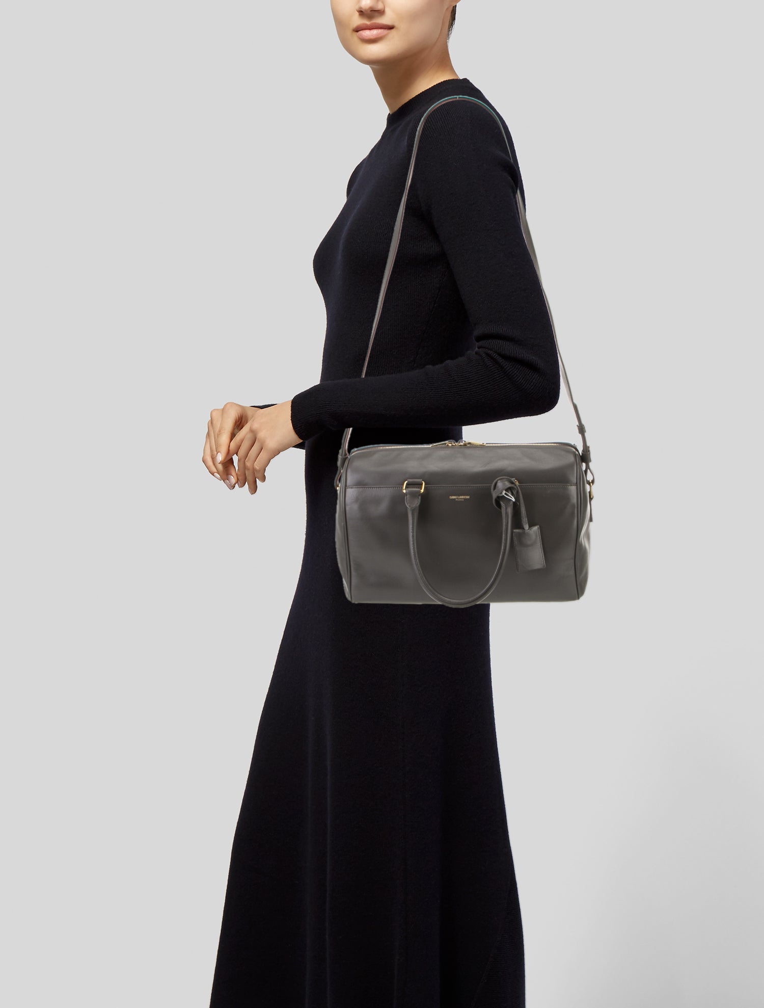 Saint Laurent Leather Classic Duffle