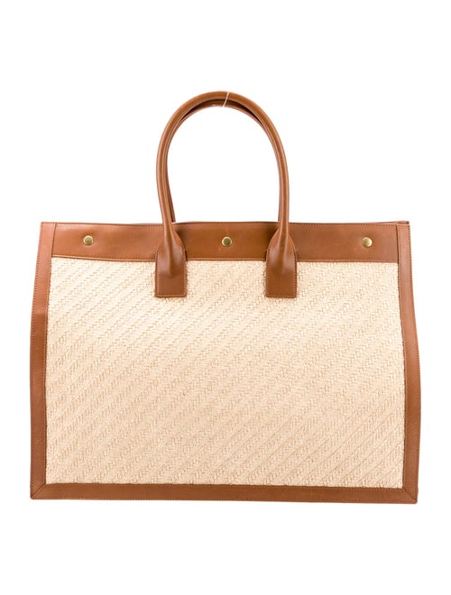 Saint Laurent Raffia Rive Gauche Large 2023