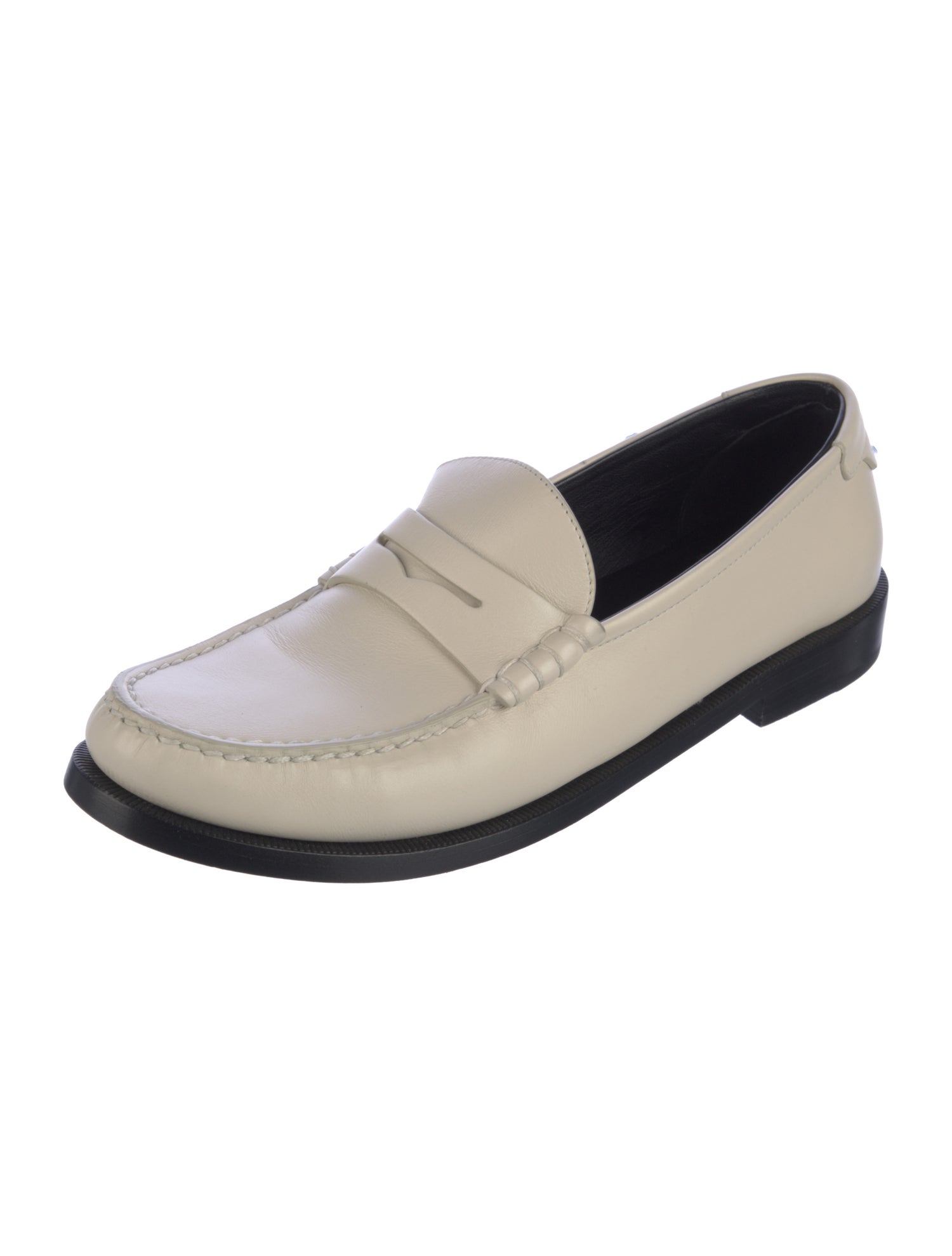 Saint Laurent Leather Loafers