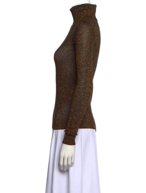 Saint Laurent Wool Turtleneck Top