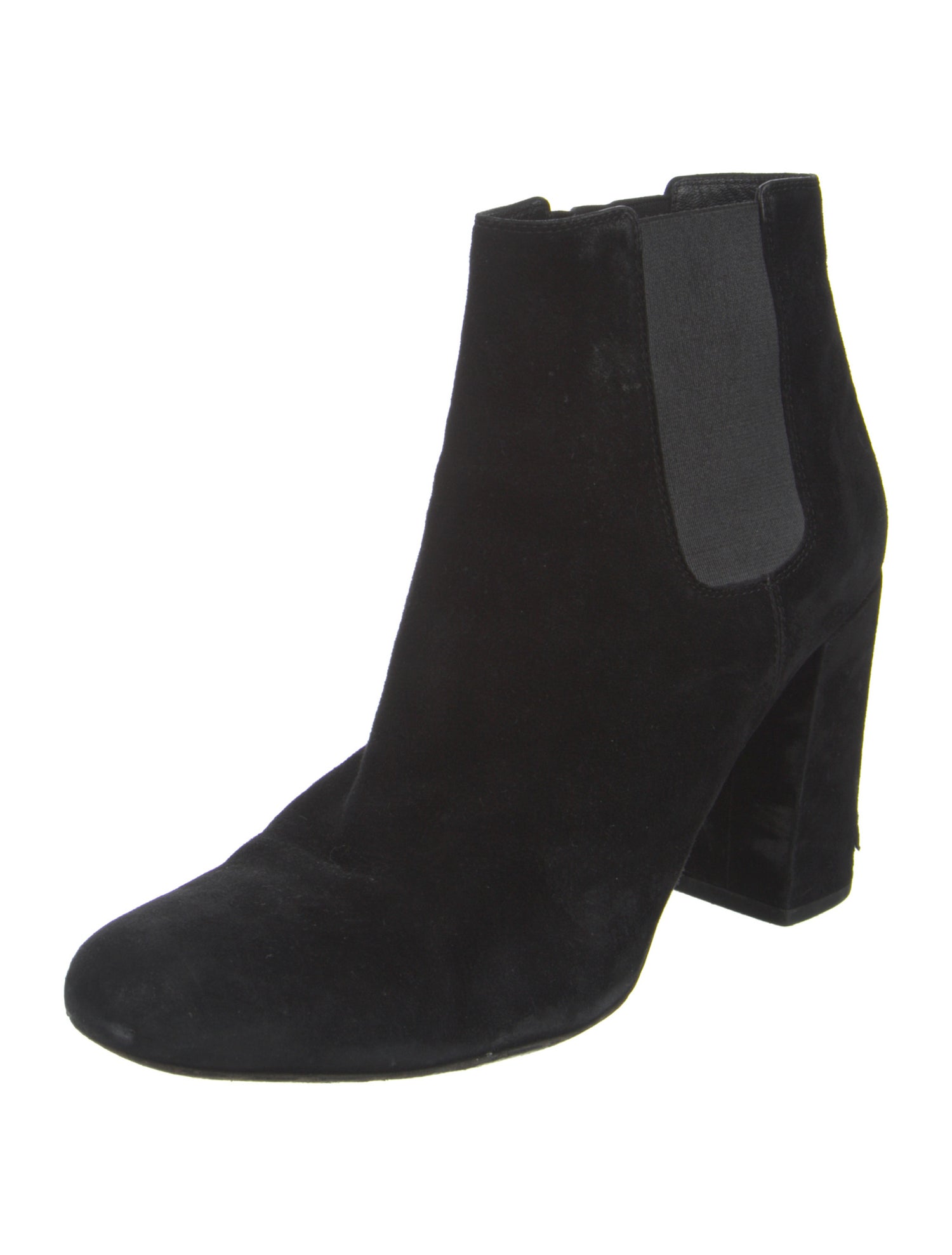 Saint Laurent Suede Chelsea Boots