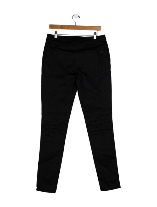 Saint Laurent Mid-Rise Skinny Leg Jeans