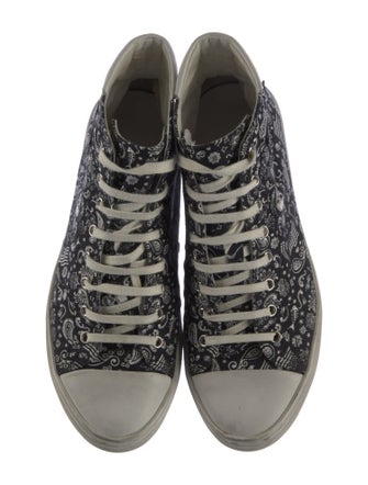 Saint Laurent Canvas Printed Sneakers