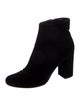 Saint Laurent Velvet Boots