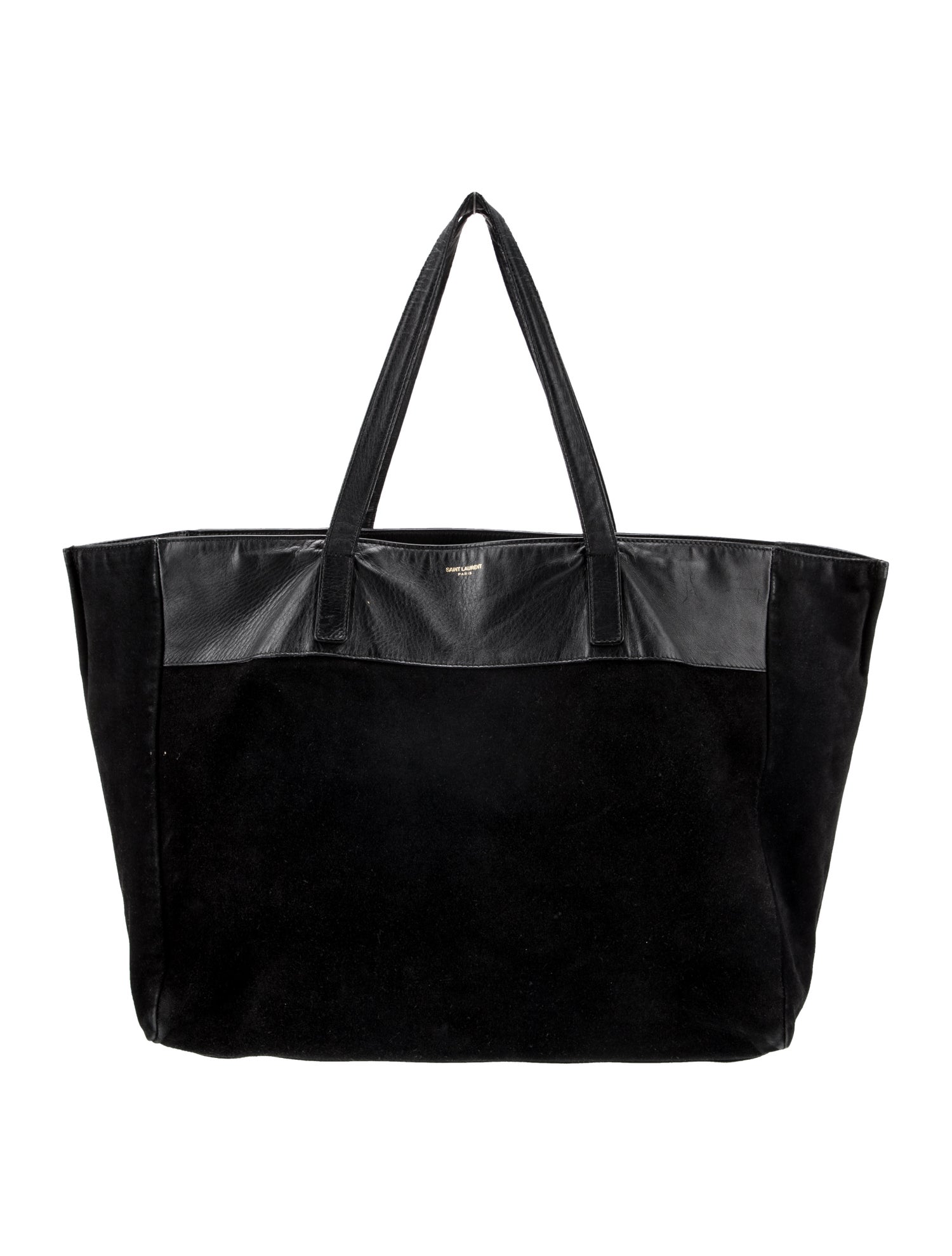 Saint Laurent Suede Reversible Shopper
