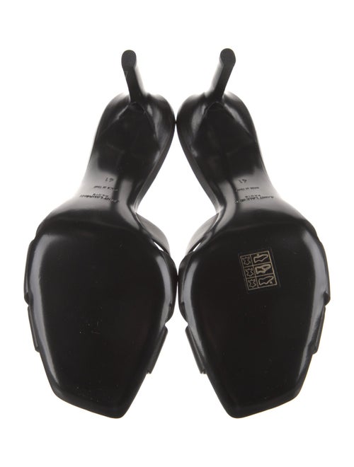 Saint Laurent Leather Slides