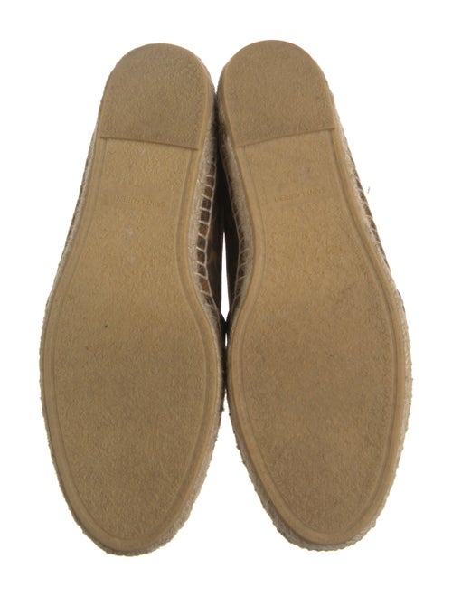Saint Laurent Suede Animal Print Espadrilles