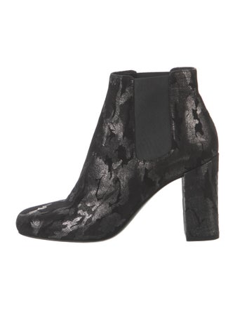 Saint Laurent Suede Chelsea Boots