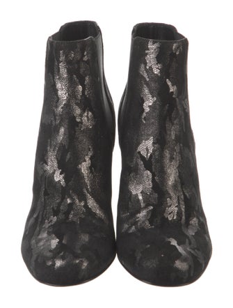 Saint Laurent Suede Chelsea Boots