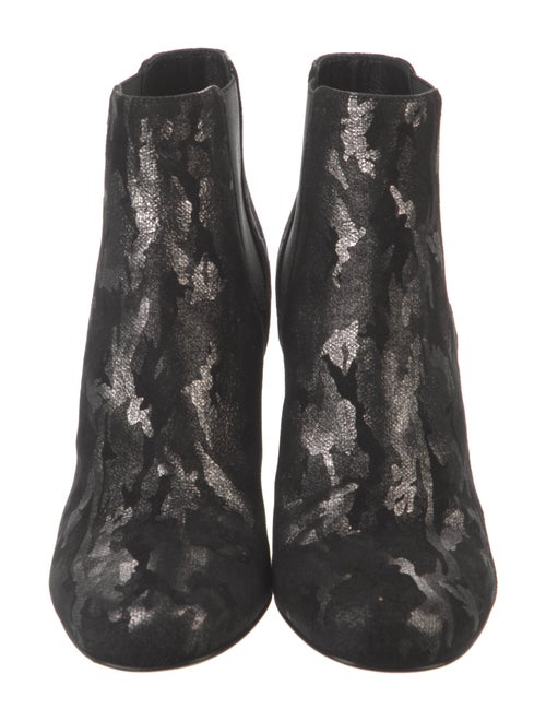 Saint Laurent Suede Chelsea Boots