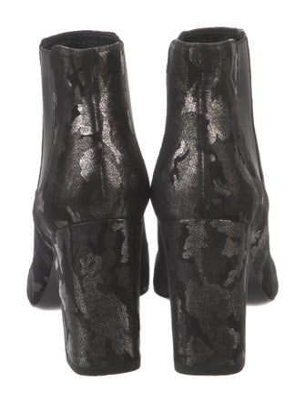 Saint Laurent Suede Chelsea Boots