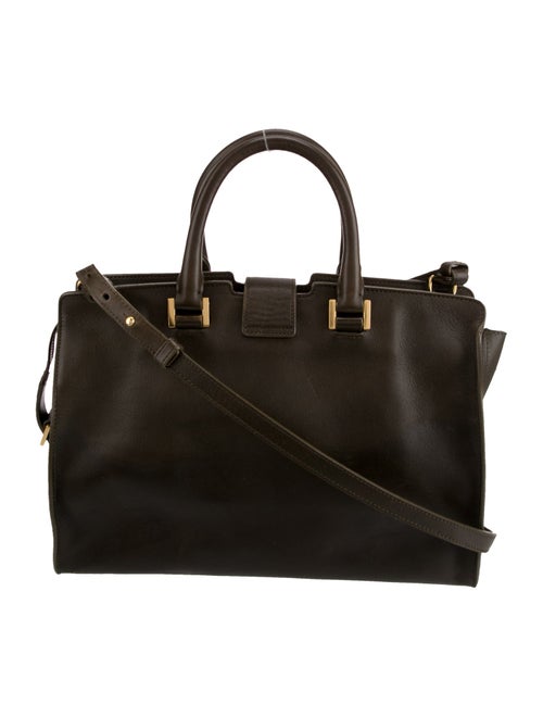 Saint Laurent Leather Y Cabas Small