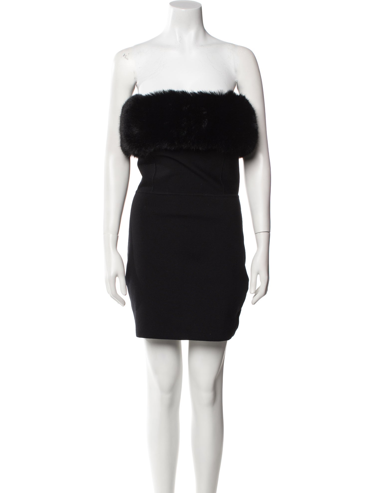 Saint Laurent Wool Mini Dress w/ Tags