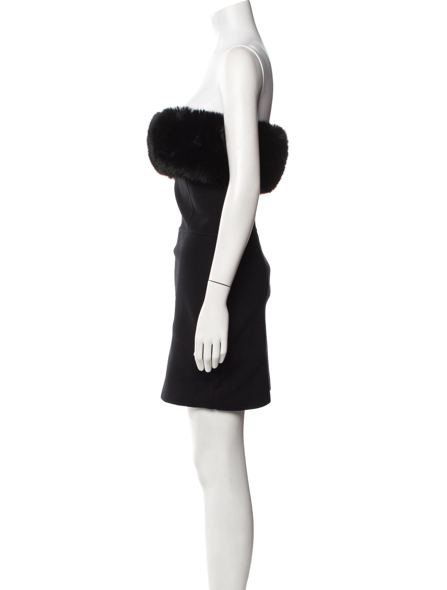 Saint Laurent Wool Mini Dress w/ Tags