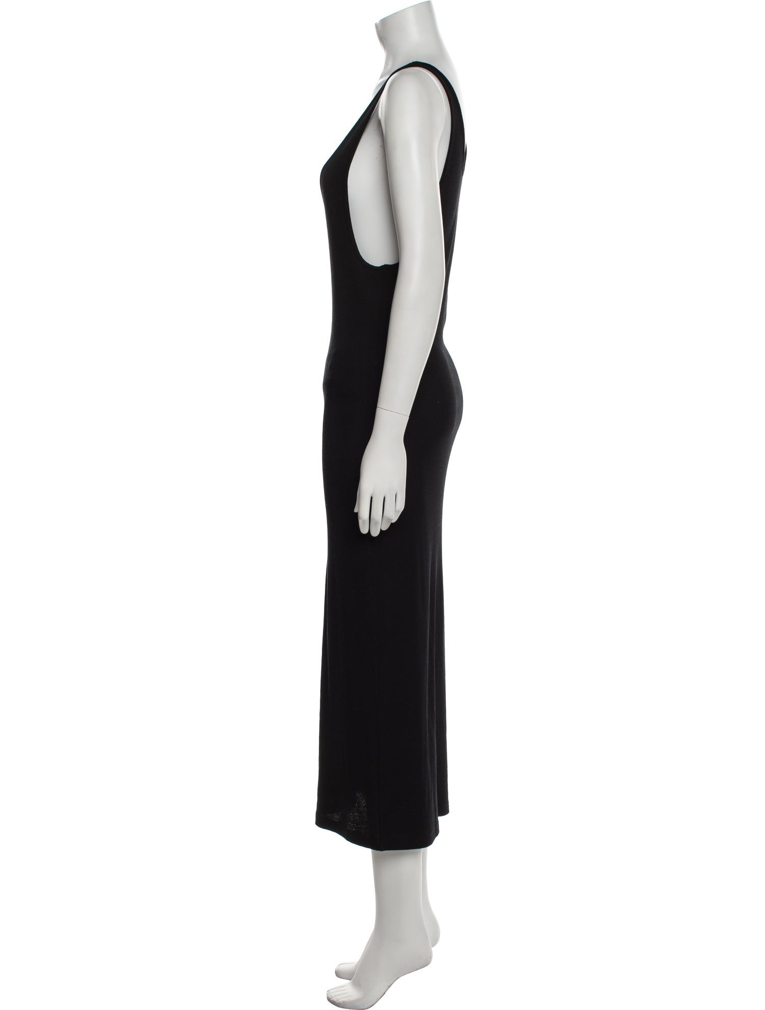 Saint Laurent Silk Long Dress w/ Tags