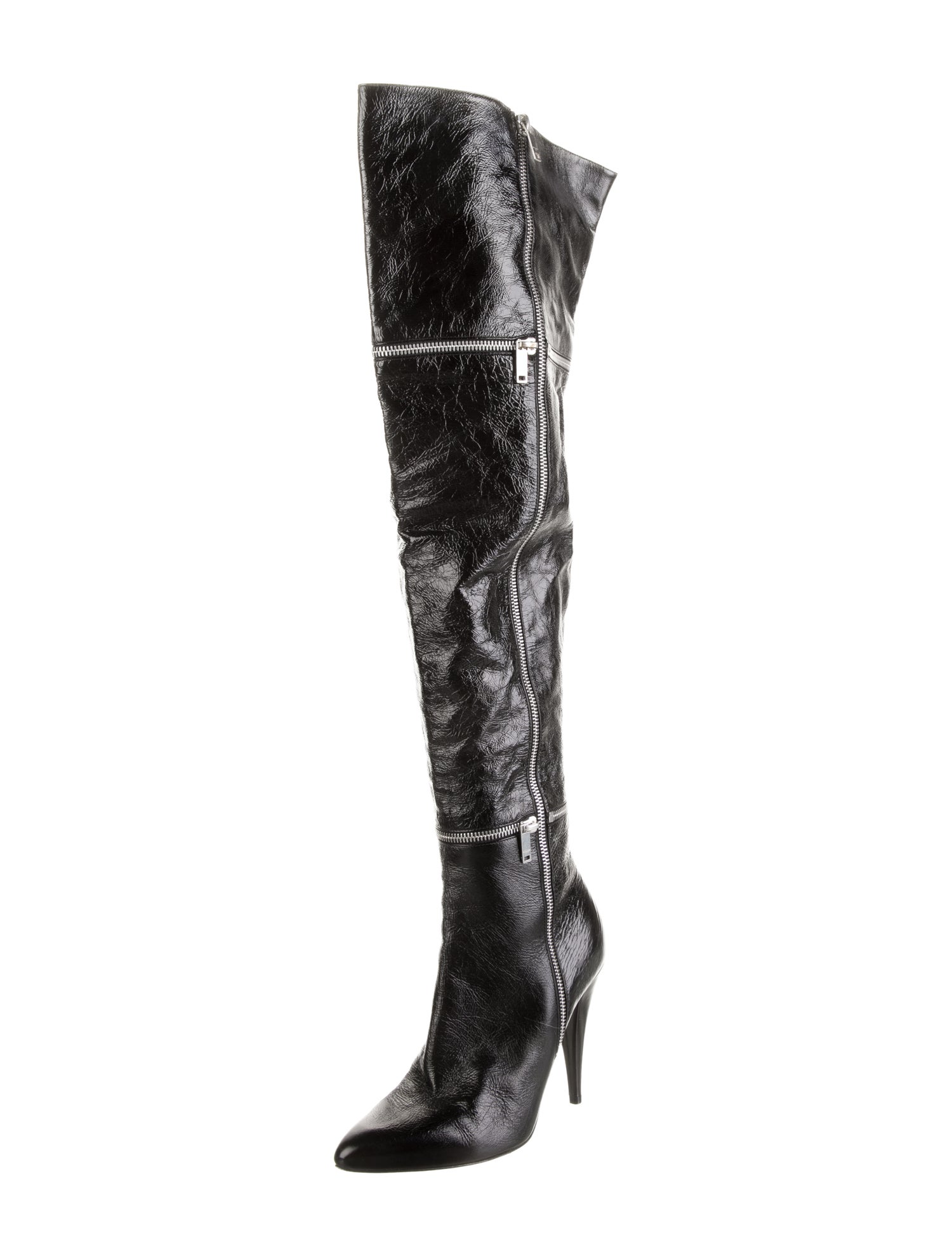 Saint Laurent Leather Boots