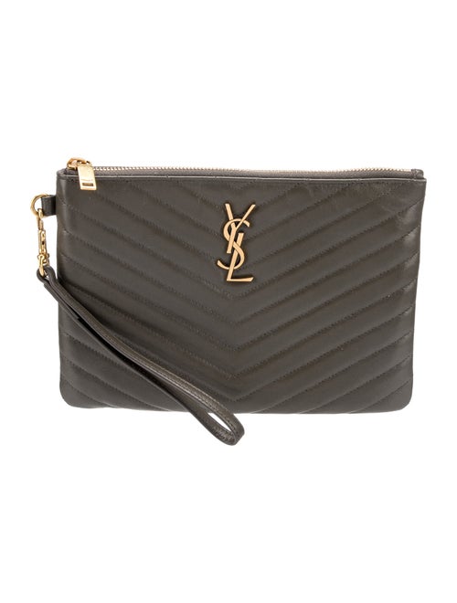 Saint Laurent Leather Cassandre Small