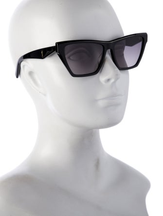 Saint Laurent Square Gradient Sunglasses