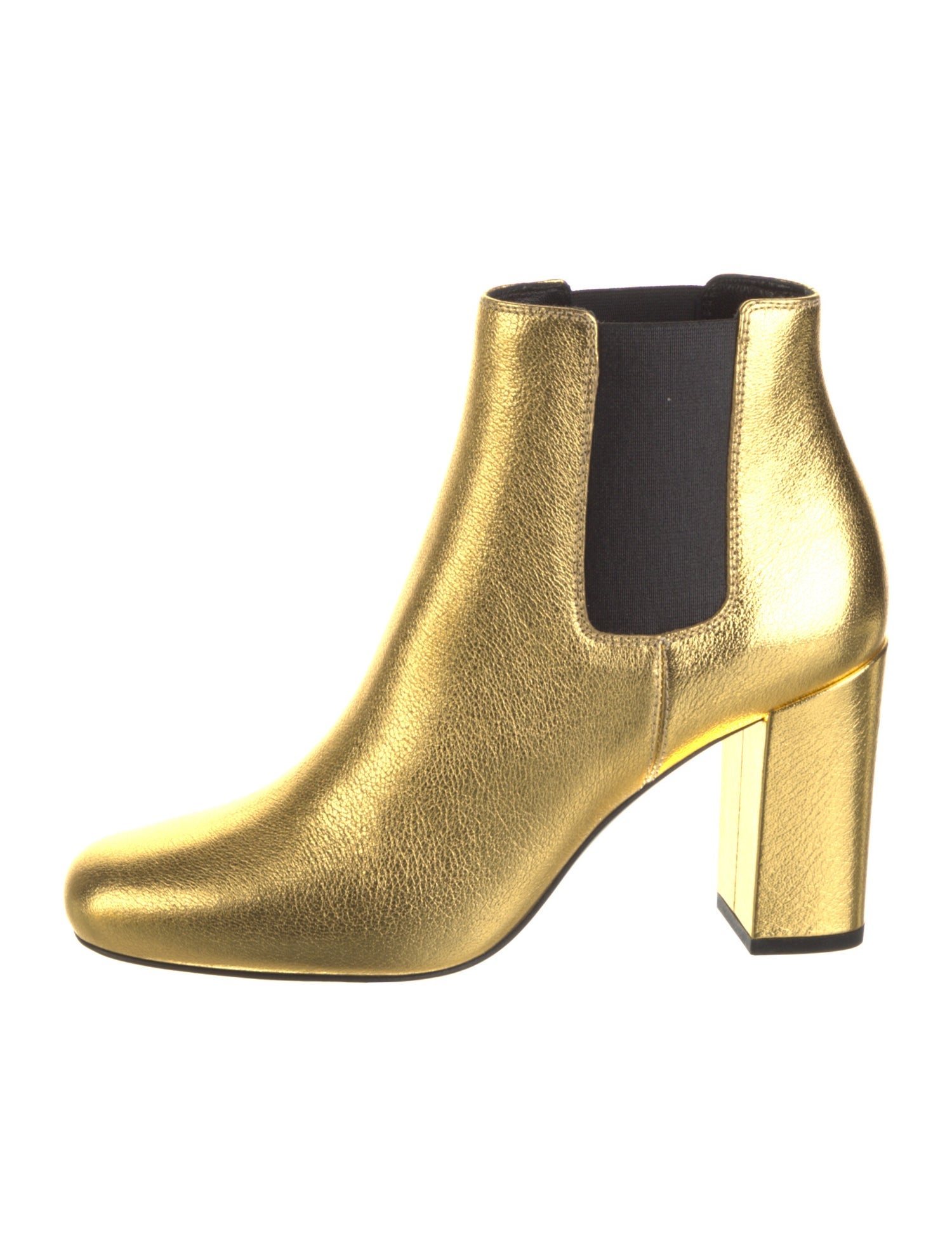 Saint Laurent Leather Chelsea Boots