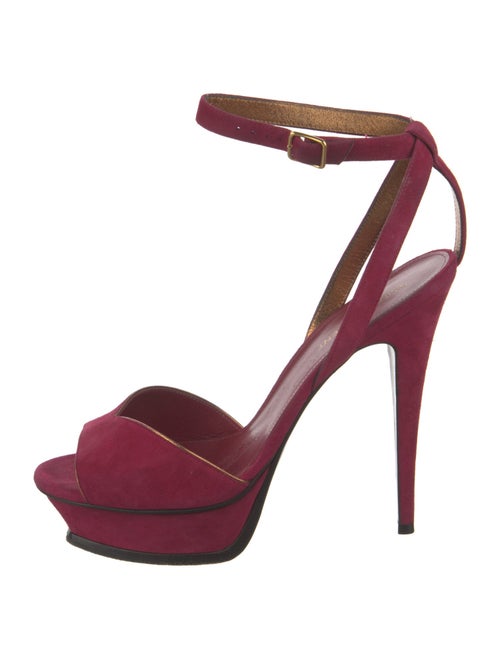 Saint Laurent Suede Sandals