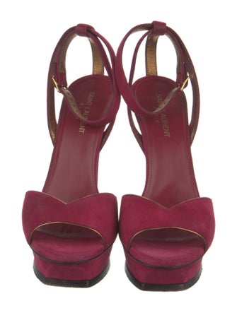 Saint Laurent Suede Sandals