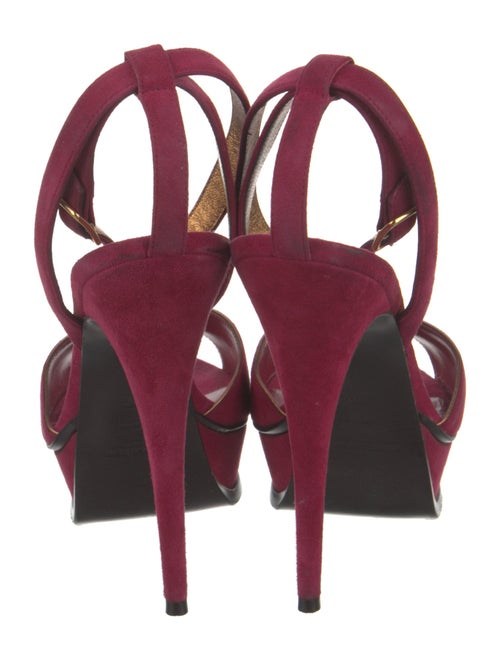 Saint Laurent Suede Sandals