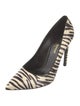 Saint Laurent Leather Animal Print Pumps