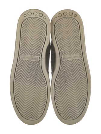 Saint Laurent Leather Wedge Sneakers